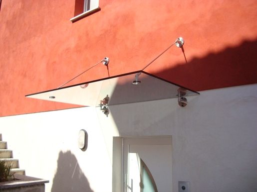 Acciaio inox + vetro temprato